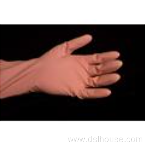 Flock lined Latex Rubber Household Cleaning gloves